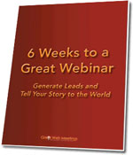 Image: 6 Weeks to a Great Webinar